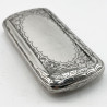 Fine George Unite Victorian Sterling Silver Snuff Box