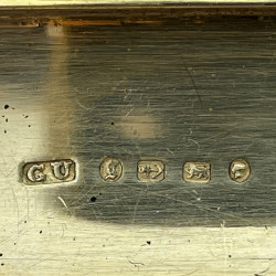 Fine George Unite Victorian Sterling Silver Snuff Box