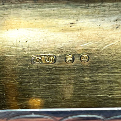Fine George Unite Victorian Sterling Silver Snuff Box