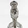 Edwardian Glass and Sterling Silver Table Bell