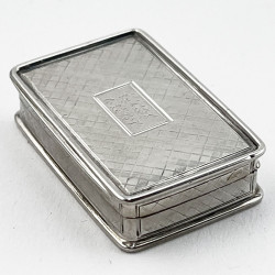 Good Example of Nathaniel Mills Sterling Silver Vinaigrette