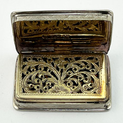 Good Example of Nathaniel Mills Sterling Silver Vinaigrette