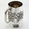 Silver Plated Dulwich College Engraved Christening Mug