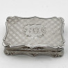 Charming Nathaniel Mills Sterling Silver Vinaigrette (1839)