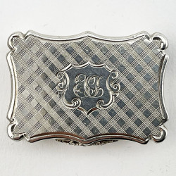 Charming Nathaniel Mills Sterling Silver Vinaigrette