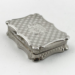 Charming Nathaniel Mills Sterling Silver Vinaigrette