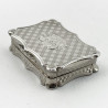 Charming Nathaniel Mills Sterling Silver Vinaigrette