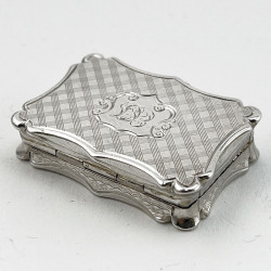 Charming Nathaniel Mills Sterling Silver Vinaigrette
