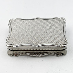 Charming Nathaniel Mills Sterling Silver Vinaigrette
