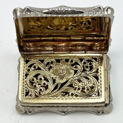 Charming Nathaniel Mills Sterling Silver Vinaigrette
