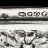 Impressive Victorian Sterling Silver Jewellery or Trinket Box