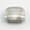 Large Samuel Pemberton Georgian Sterling Silver Vinaigrette