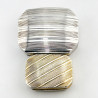 Large Samuel Pemberton Georgian Sterling Silver Vinaigrette