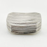 Large Samuel Pemberton Georgian Sterling Silver Vinaigrette