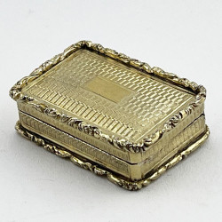 Good Quality Thomas Millington Sterling Silver Vinaigrette