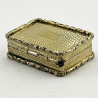 Good Quality Thomas Millington Sterling Silver Vinaigrette
