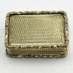 Good Quality Thomas Millington Sterling Silver Vinaigrette