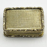 Good Quality Thomas Millington Sterling Silver Vinaigrette