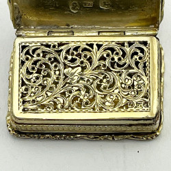 Good Quality Thomas Millington Sterling Silver Vinaigrette