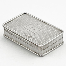 Slightly Larger Nathaniel Mills Sterling Silver Vinaigrette