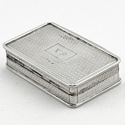 Slightly Larger Nathaniel Mills Sterling Silver Vinaigrette