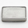 Slightly Larger Nathaniel Mills Sterling Silver Vinaigrette