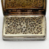 Slightly Larger Nathaniel Mills Sterling Silver Vinaigrette
