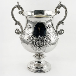 Large Victorian Silver Plated Trophy Cup (c.1890)