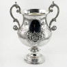 Large Victorian Silver Plated Trophy Cup (c.1890)