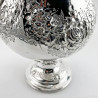 Large Victorian Silver Plated Trophy Cup