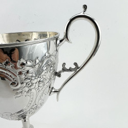 Impressive Vase Shaped Victorian Silver Plated Trophy Cup