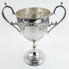 Impressive Vase Shaped Victorian Silver Plated Trophy Cup (c.1895)
