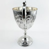Impressive Vase Shaped Victorian Silver Plated Trophy Cup
