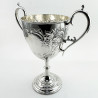 Impressive Vase Shaped Victorian Silver Plated Trophy Cup
