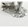 Rare and Unusual Novelty Victorian Silver Plated Table Bell
