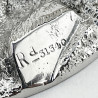 Rare and Unusual Novelty Victorian Silver Plated Table Bell