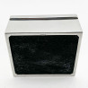 Silver Plated Trinket or Cigarette Box with Figural Greyhound