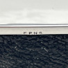 Silver Plated Trinket or Cigarette Box with Figural Greyhound