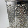 Good Quality Oval Victorian Silver Plated Biscuit or Trinket Box