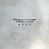 Stylish Plain Late Victorian Silver Plated Campaign Canister