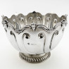 Late Victorian Sterling Silver Monteith Style Bowl (1901)