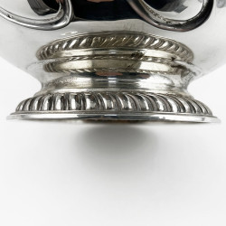 Late Victorian Sterling Silver Monteith Style Bowl