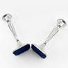 Smart Pair of Chester Sterling Silver Candlesticks