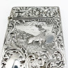 Beautiful Edwardian Sterling Silver Visiting Card Case
