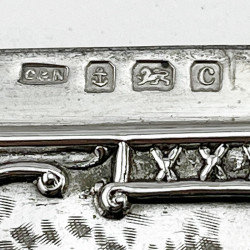 Beautiful Edwardian Sterling Silver Visiting Card Case