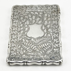 Pretty George Unite Sterling Silver Visiting Card Case (1888)