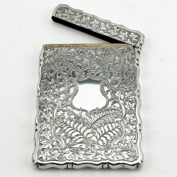 Pretty George Unite Sterling Silver Visiting Card Case