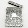 Pretty George Unite Sterling Silver Visiting Card Case