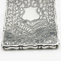 Pretty George Unite Sterling Silver Visiting Card Case