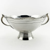 Impressive Art Deco Style Sterling Silver Bowl (1938)